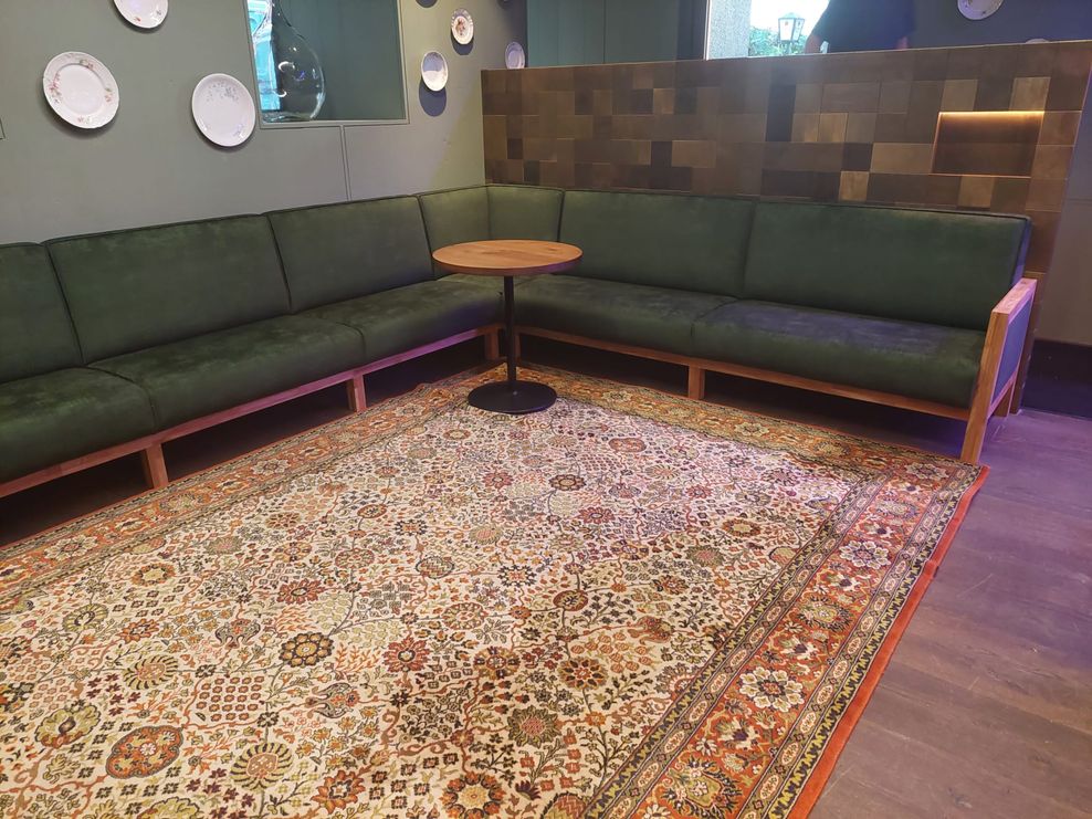 Anfertigung für Sitzbereich Restaurant